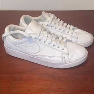 Nike white leather 6.5 women’s